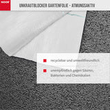 Unkrautblocker 105 g/m² Eigenschaften Weiß NOOR