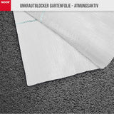 Unkrautblocker 105 g/m² Details Weiß NOOR
