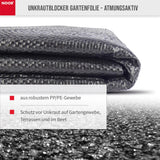 Unkrautblocker 105 g/m² Material Schwarz NOOR