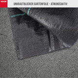 Unkrautblocker 105 g/m² Details Schwarz NOOR