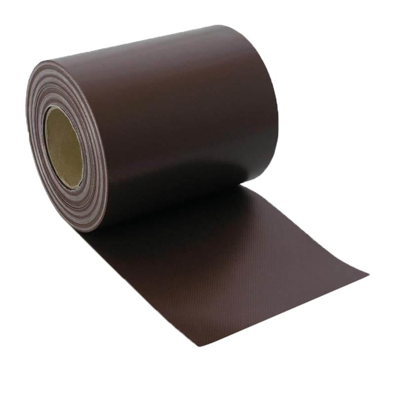 35 Meter Rolle PVC Sichtschutzstreifen in 19 cm Höhe für die blickdichte Verkleidung von Doppelstabmattenzäunen