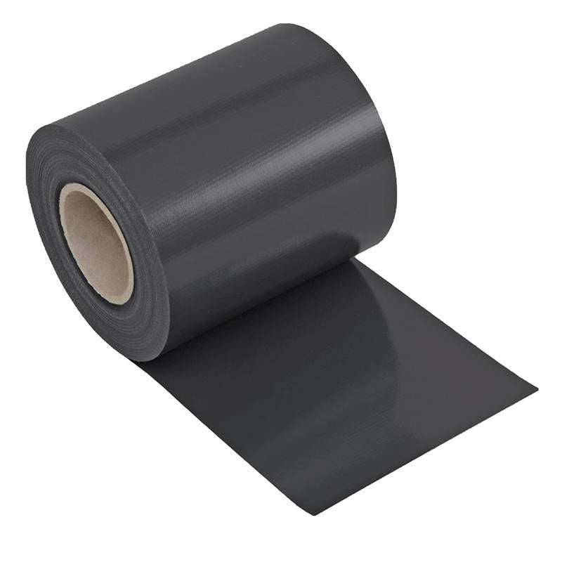 Nahaufnahme der robusten, glatten PVC-Oberfläche der Zaunblende – wetterfest, UV-stabil und pflegeleicht