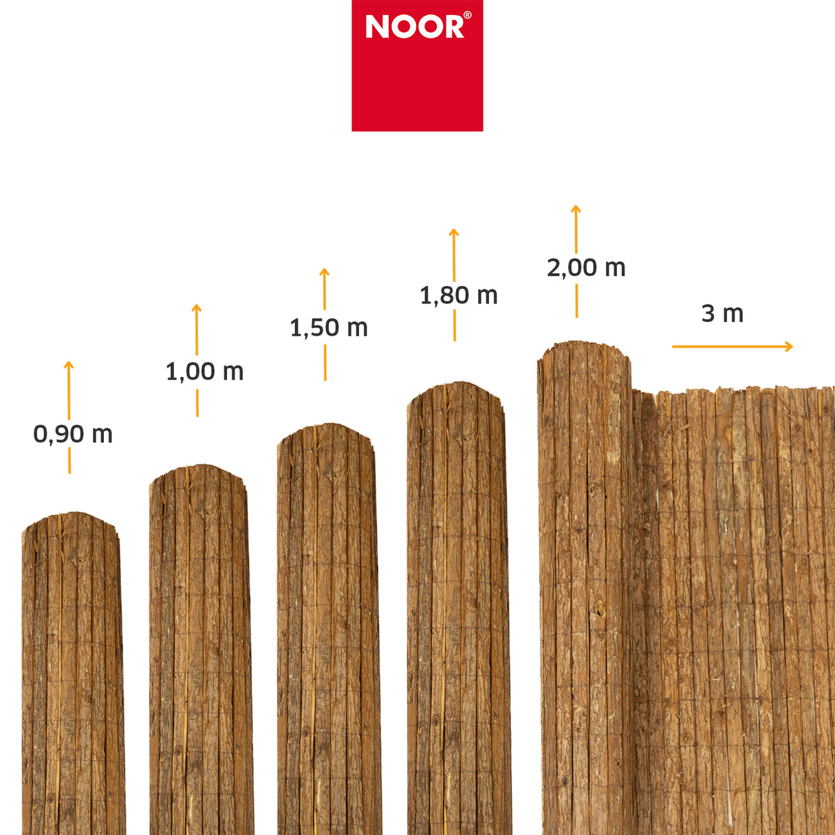 Rindenmatte COUNTRY - Natur - Verschiedene Größen