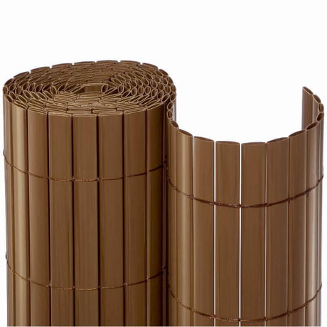 Sichtschutzmatte PVC SIGHT - Flexibler Sichtschutz in vielen Farben | Braun