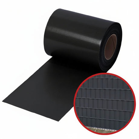 Zaunblende BASIC - Basic-Sichtschutzstreifen für Ihren Zaun | Anthrazit