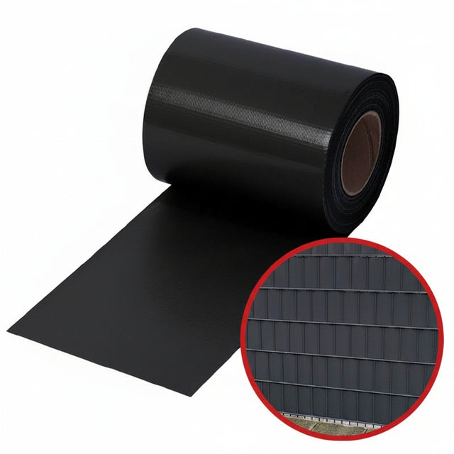 Zaunblende BASIC - Basic-Sichtschutzstreifen für Ihren Zaun | Anthrazit