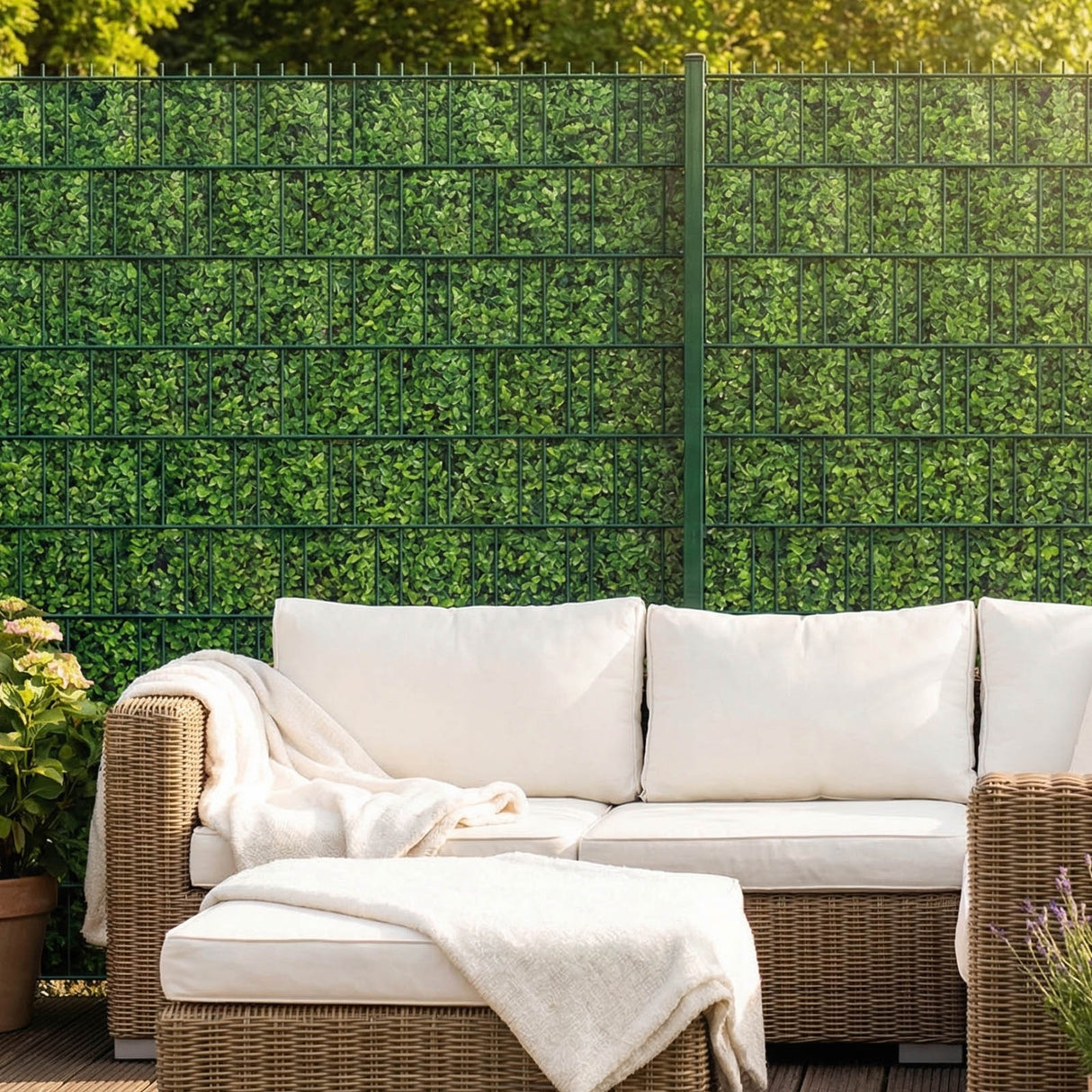 Sichtschutzstreifen PVC Design - 0,19x35 m