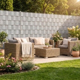 Sichtschutzstreifen PVC Design - 0,19x35 m