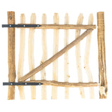 Staketenzaun Tor aus Berg-Haselnuss - 0,90x1 m