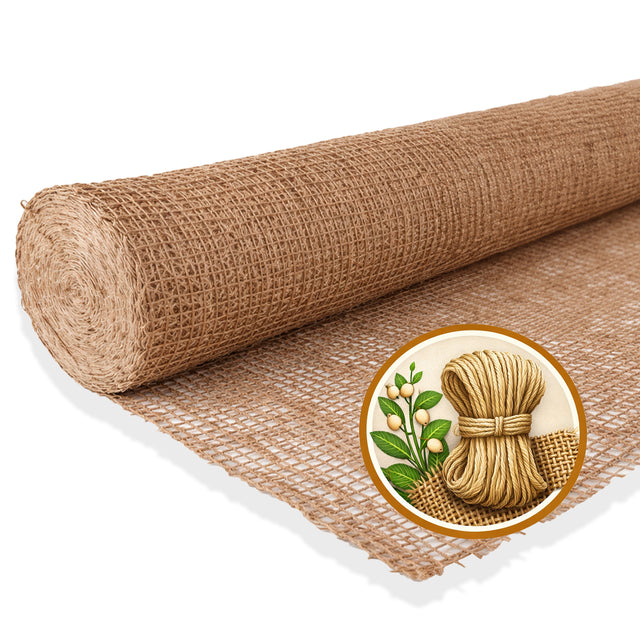 Natur-Erosionsschutzmatte aus Jute zur biologisch abbaubaren Hangsicherung und Bodenfestigung