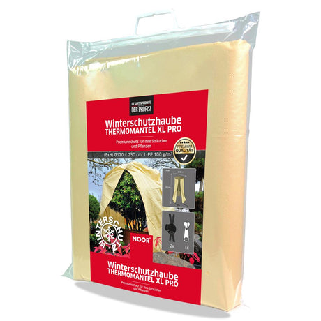Extragroße Winterschutzhaube THERMOMANTEL PRO XL 120x250 cm für den Frostschutz von Palmen und Olivenbäumen