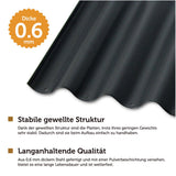 VegTrug® Metall-Hochbeet Charcoal Details NOOR