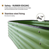 VegTrug® Metall-Hochbeet Sage Green Eigenschaften NOOR