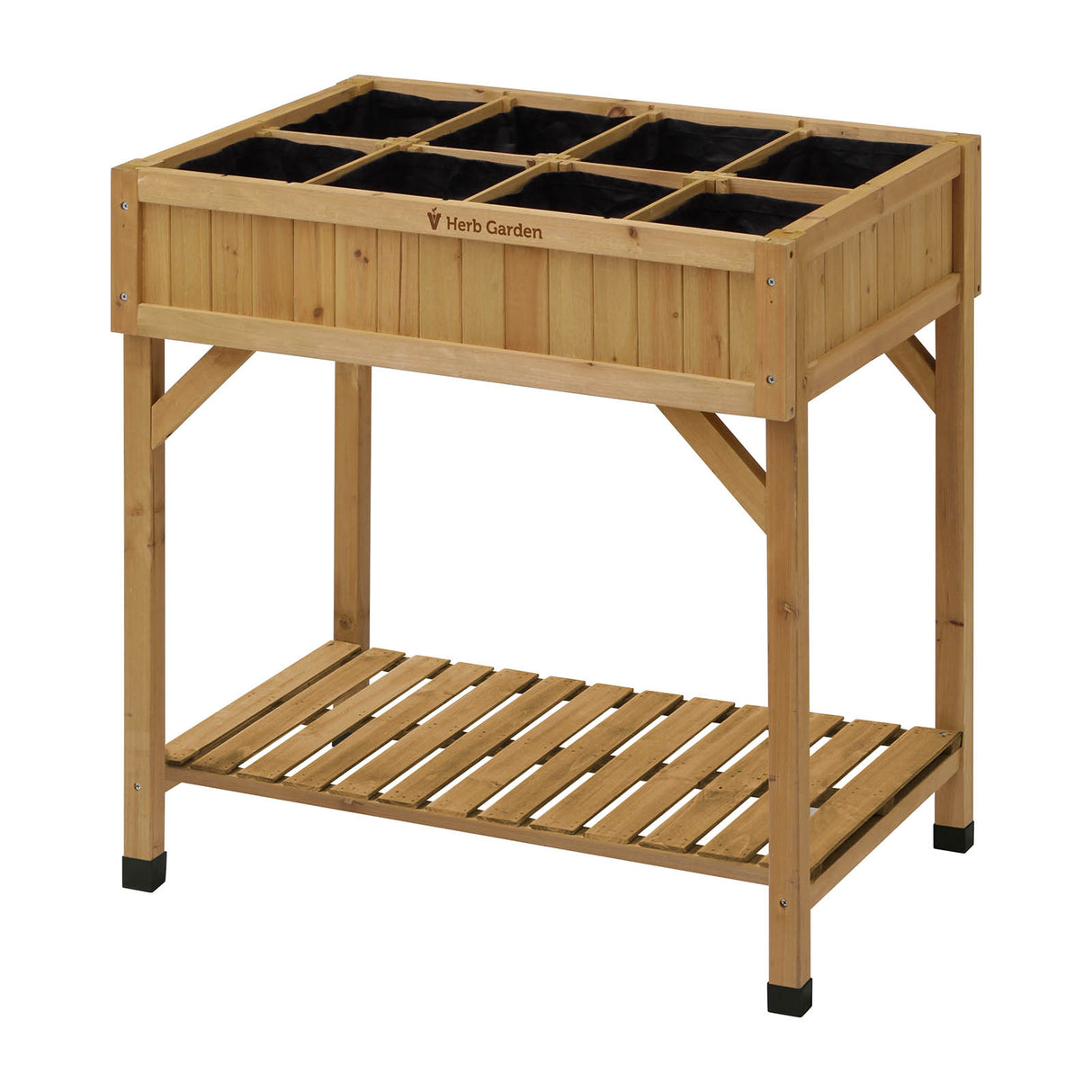 Passgenaues VegTrug Ersatzvlies für klassische Hochbeete zur sauberen Trennung von Erde und Holzkonstruktion