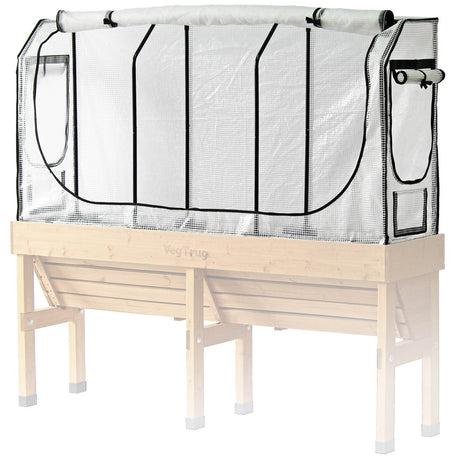 UV-beständige und frostbeständige PE-Gewebefolie zur optimalen Wärmespeicherung im VegTrug Hochbeet