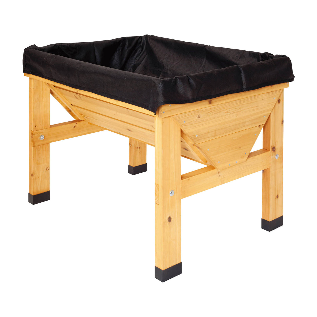 Robustes Trennvlies zur Vermeidung von Staunässe und zum Schutz des Holzes vor dauerhafter Feuchtigkeit