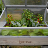 Frühbeet-Abdeckung für das VegTrug Hochbeet zum Schutz junger Setzlinge vor Frost, Starkregen und Schädlingen