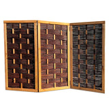 Weiden-Paravent - 3-teiliger Premium-Sichtschutz