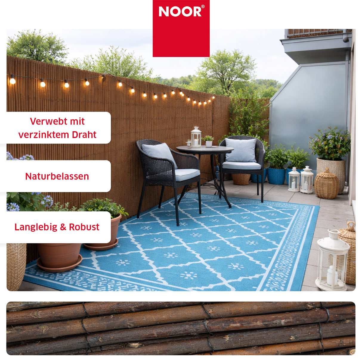 Weidenmatte OXFORD - Verschiedene Größen