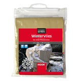 Beiges Wintervlies 30g/m² in der Größe 1,5x5m als dekorativer Frostschutz für Gartenpflanzen