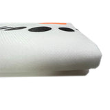 Nahaufnahme der Winterschutz Vlieshauben130x160 cm mit weihnachtlichen Motiven