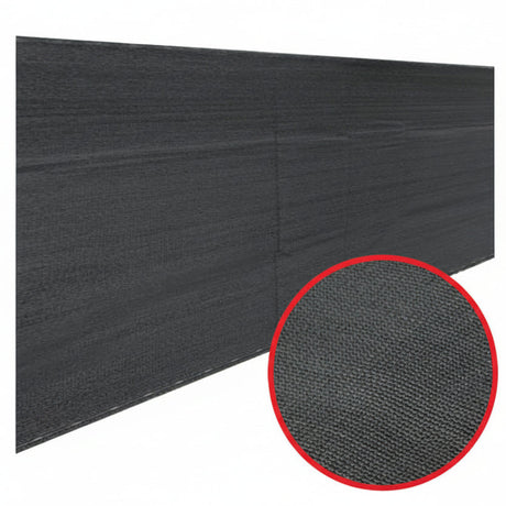 Zaunblende - Sichtschutz in grün und schwarz | Anthrazit