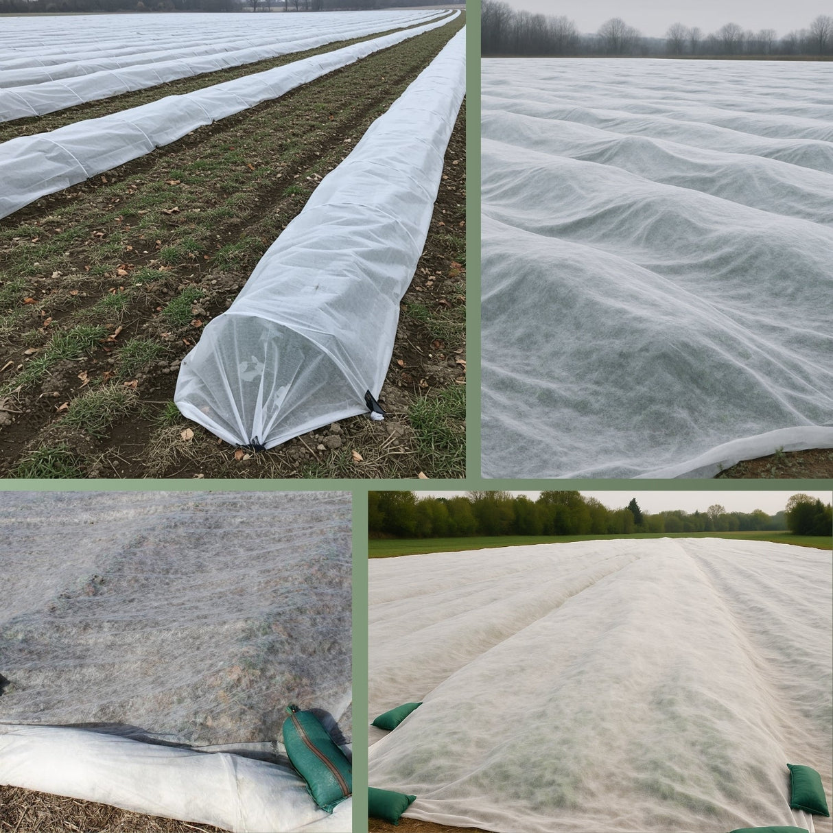 Erntevlies 19 g/m² Anwendungen HaGa bei NOOR