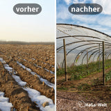 Gitterfolie Vergleich Vorher Nachher HaGa bei NOOR