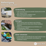 Dachrinnen Laubschutz Befestigung HaGa-Welt bei NOOR