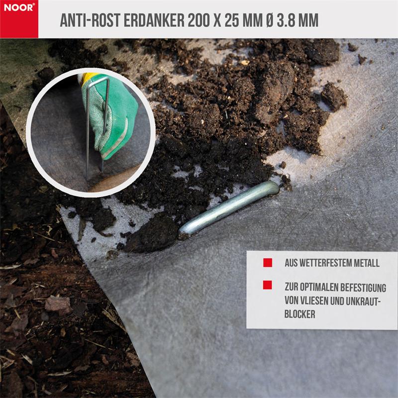 Erdnägel Anti-Rost aus Edelstahl